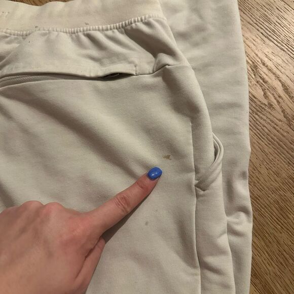 Lululemon City Sweat Jogger 29" *French Terry White Opal - Picture 6 of 13